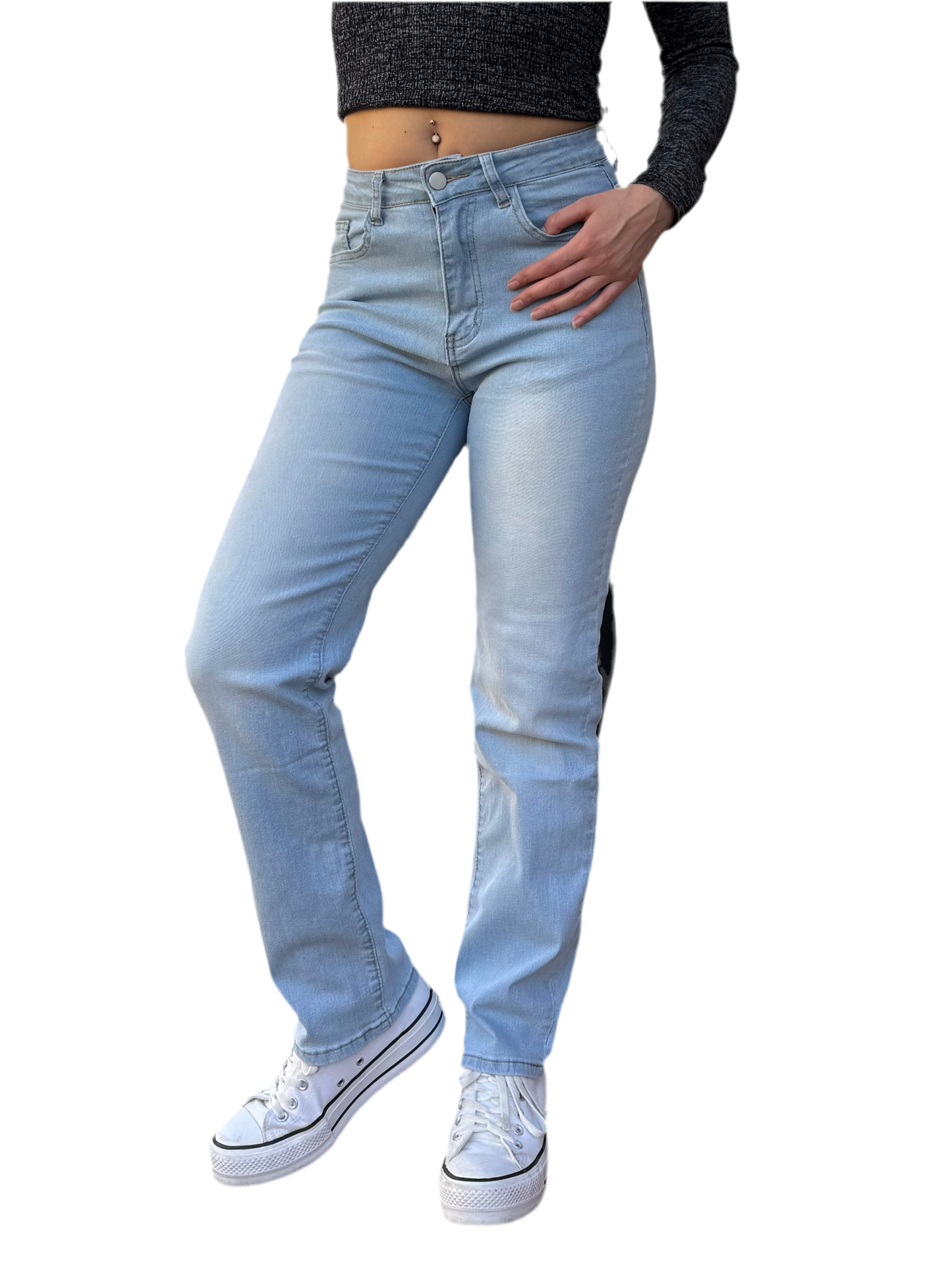 High Waist Light Washed Straight Jeans, Soft Stretchy, 90s Boyfriend Jeans, Casual Loose Fit Pants, Women's Jeans, Vintage Jean pants, Womenswear