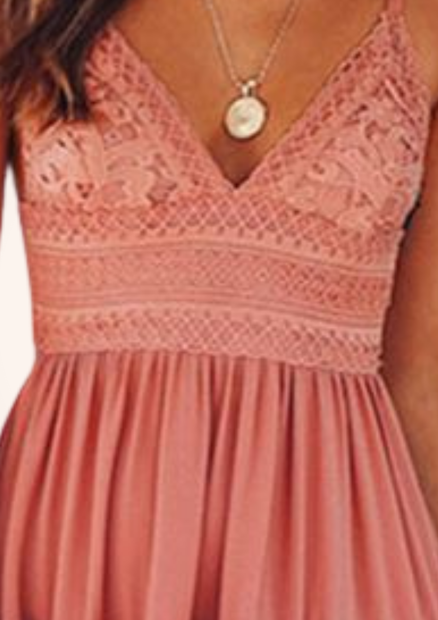 Pink Tie Back Skater Dress