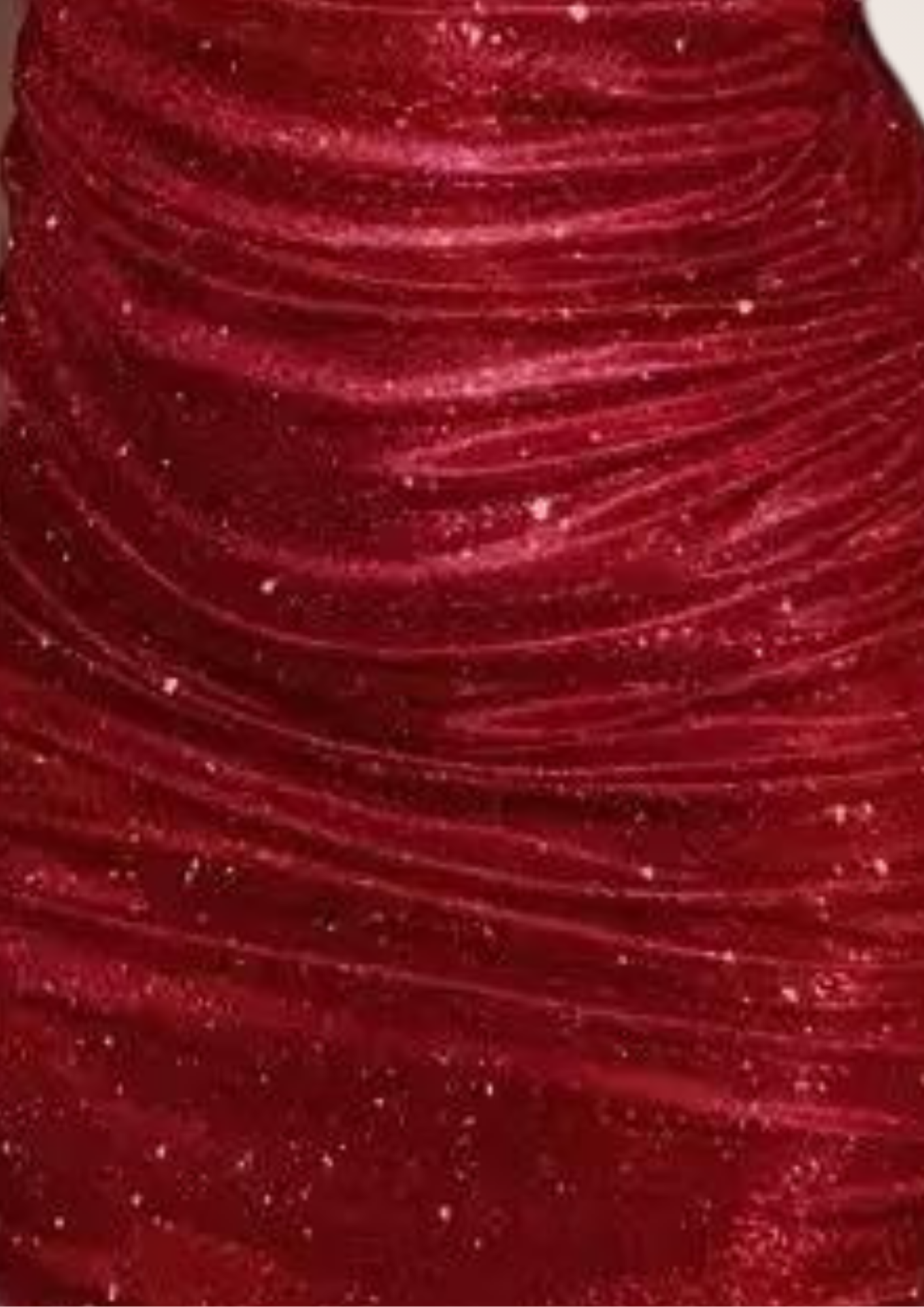 Women's NYE Ready in Rhinestones Red Glitter Mini Dress SoCal Lit Women's NYE Ready in Rhinestones Red Glitter Mini Dress SoCal Lit