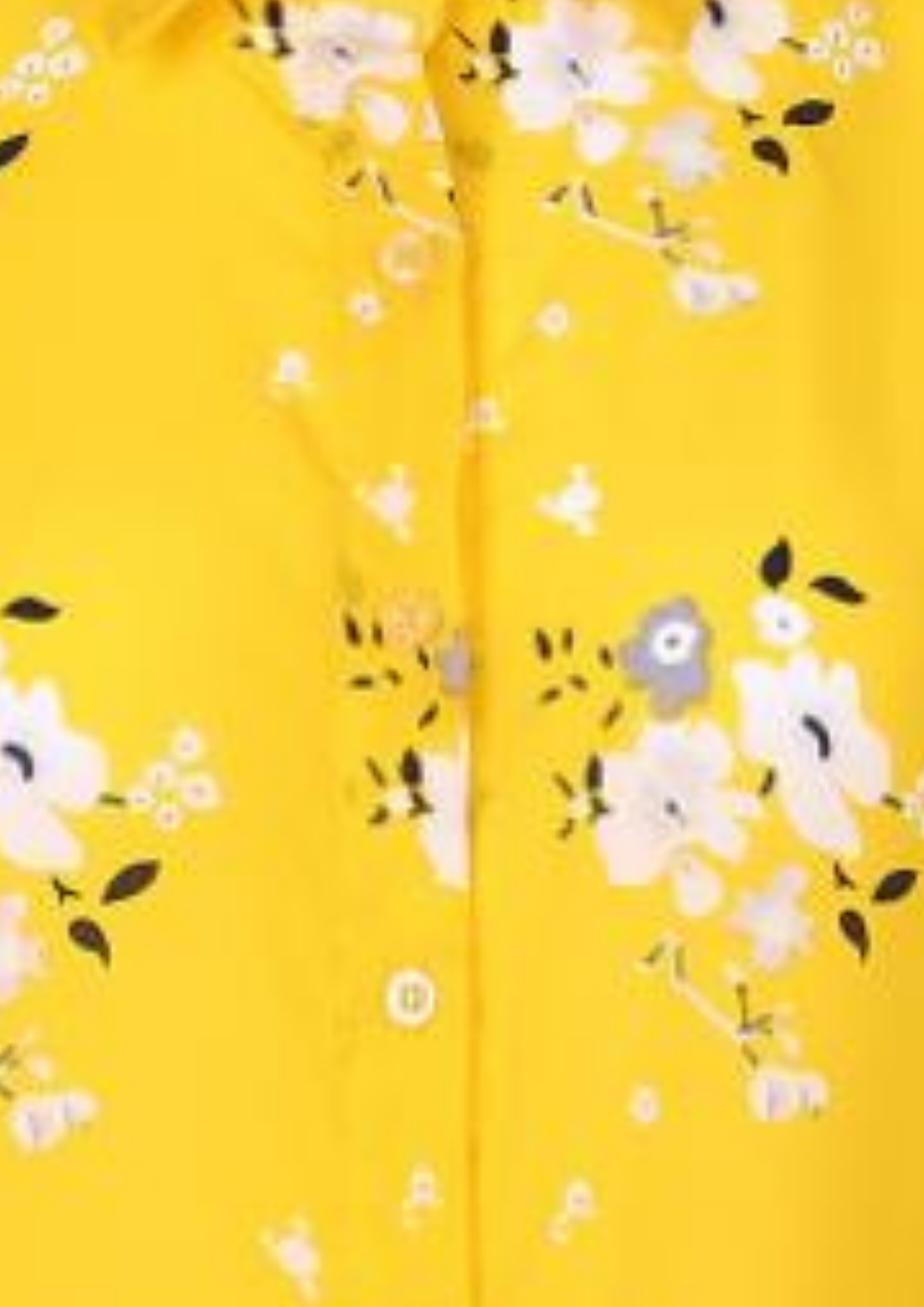 Siola button fly long-sleeve top - Yellow